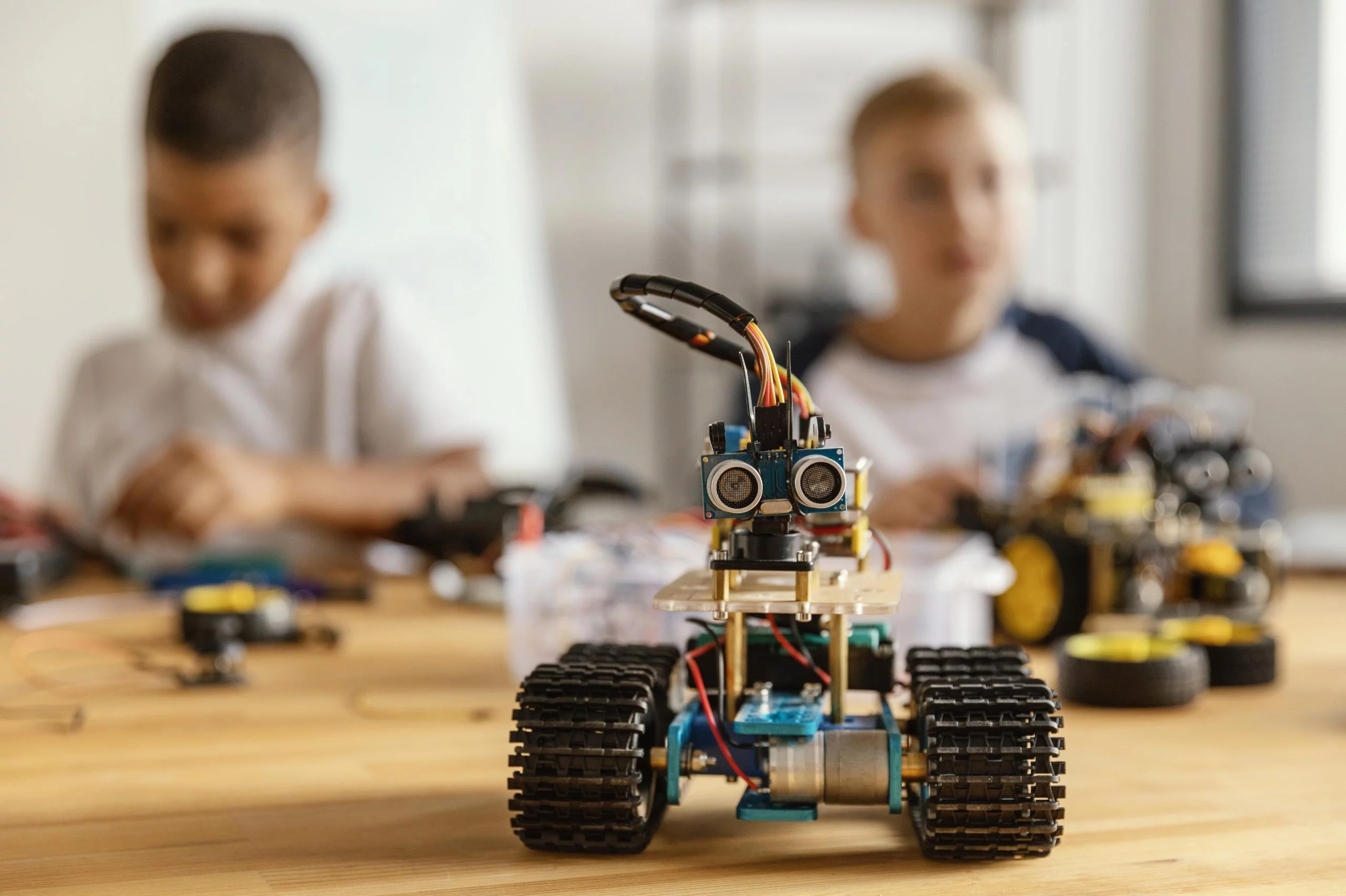Robots programmeren in Minecraft